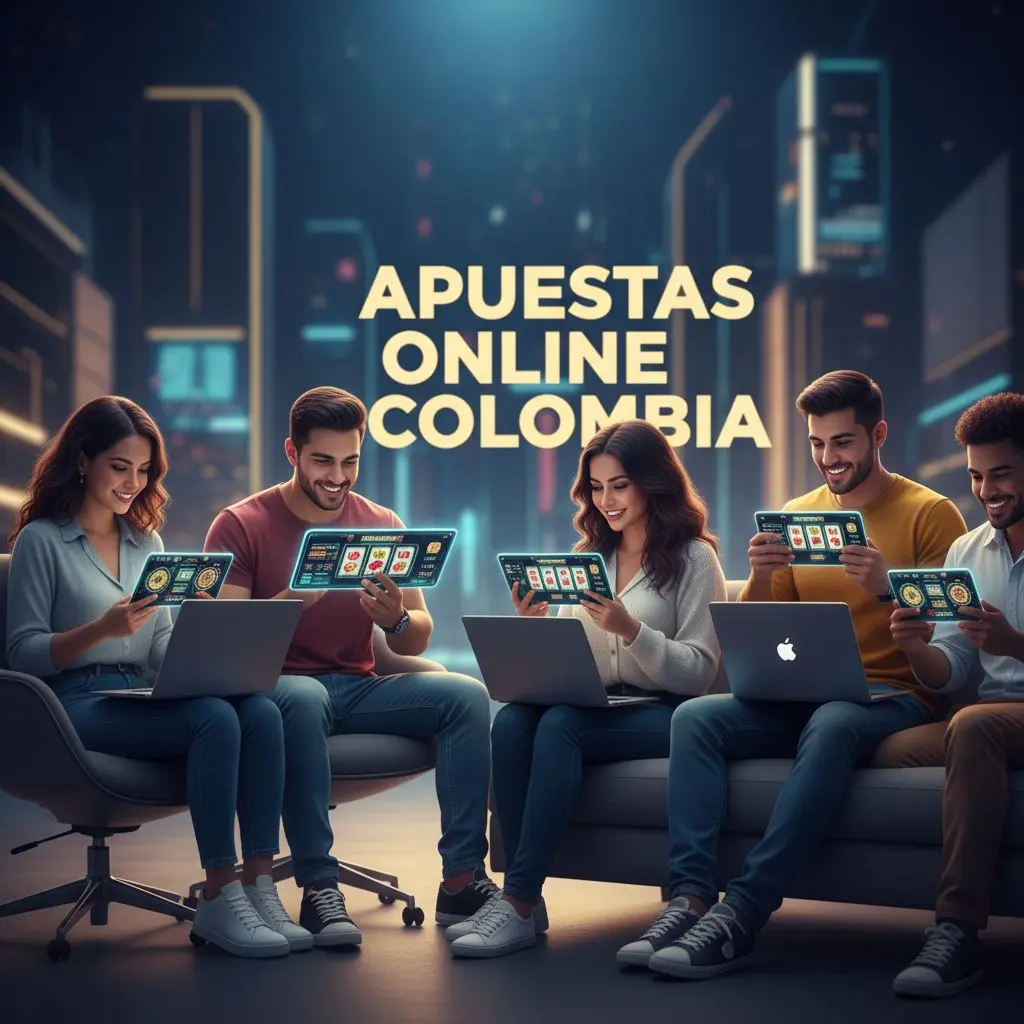 Ambiente moderno de casino online Wplay con jugadores y juegos populares en diferentes dispositivos