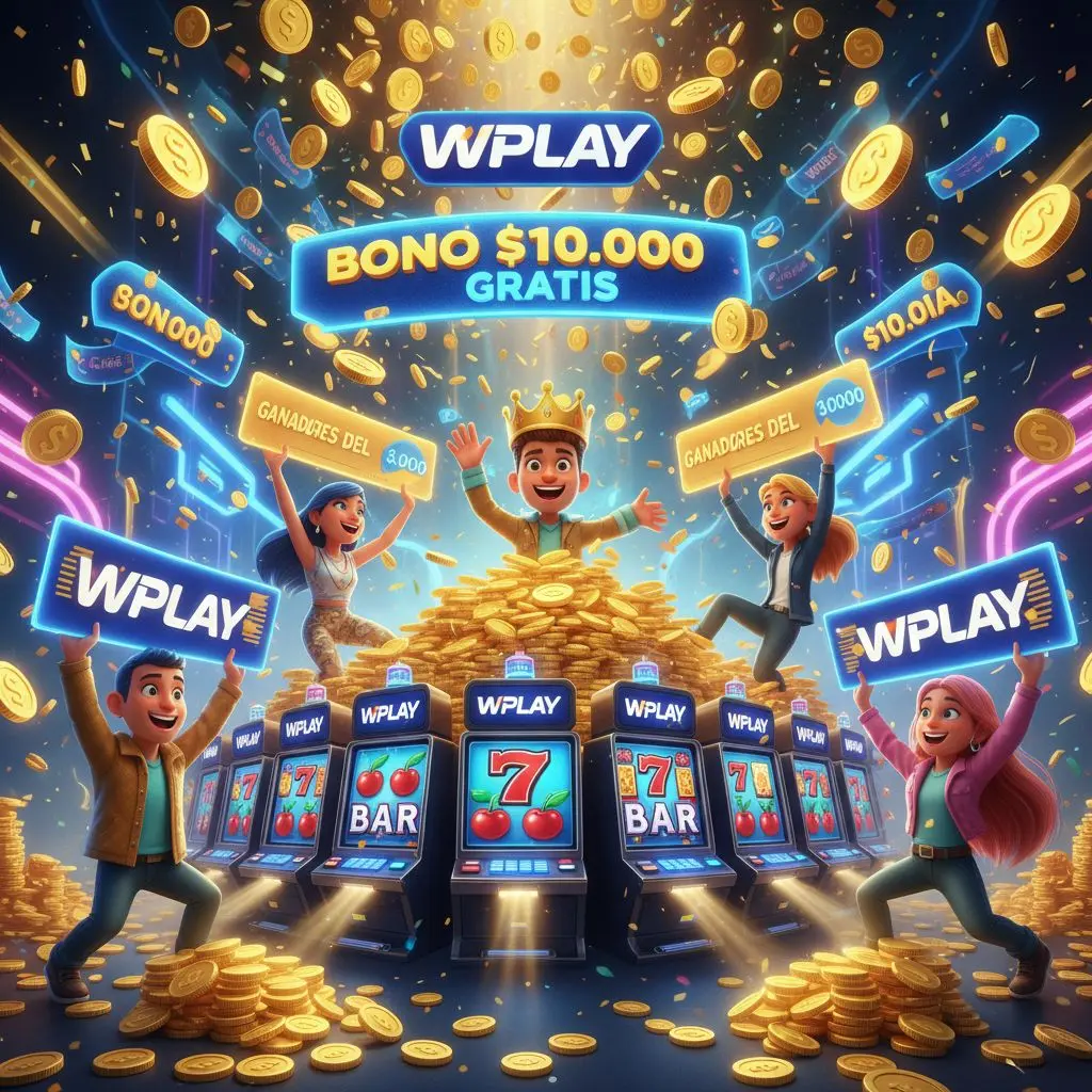 Jugadores recibiendo bonos y promociones en Wplay slots.