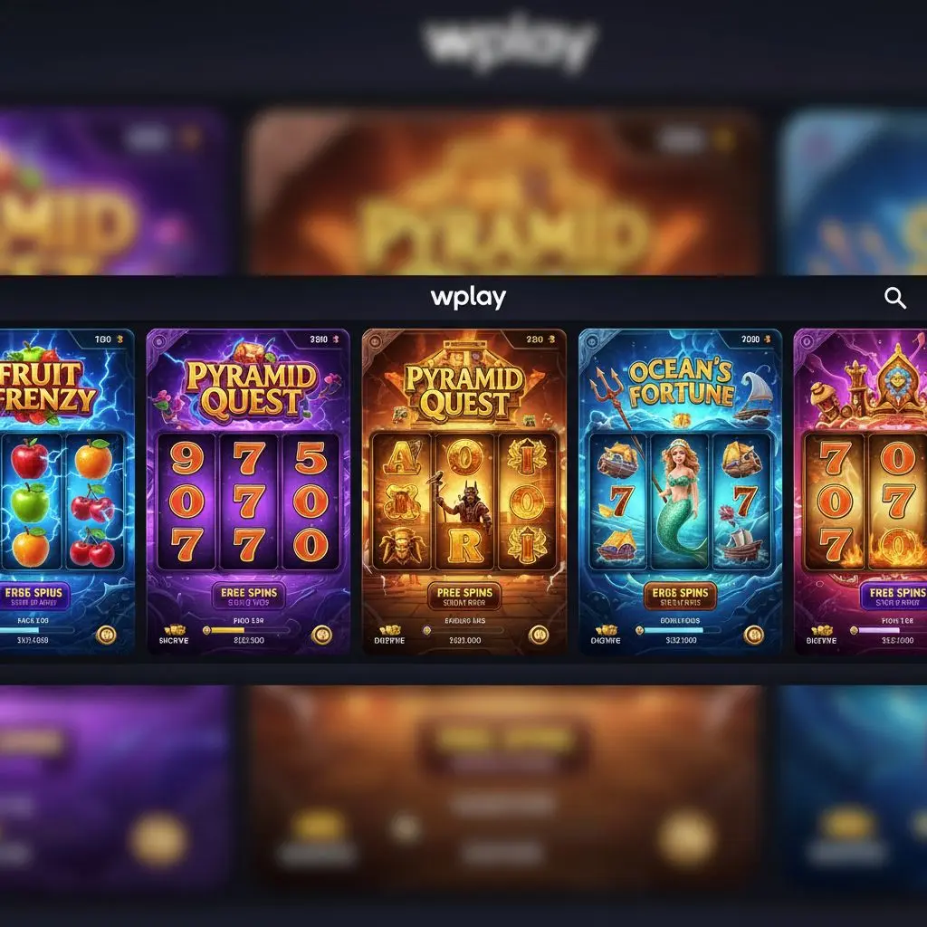 Variedad de slots con temáticas distintas en Wplay online.